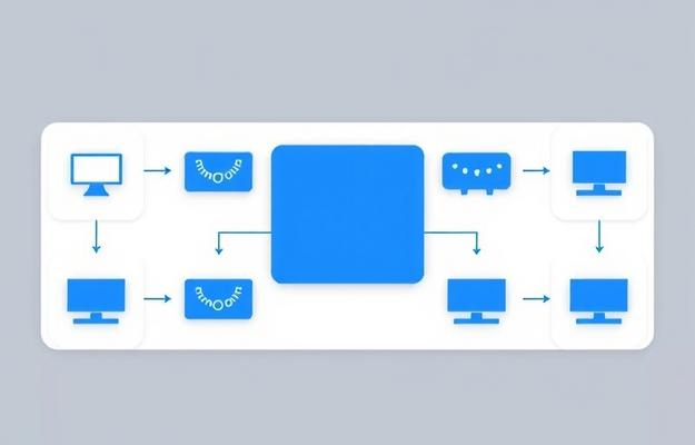 Smart IPTV Benutzeroberfläche auf einem LG Fernseher